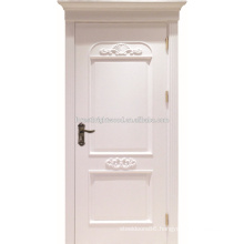 Swing Luxury Style Painted Raised Molding MDF Doors for Villa